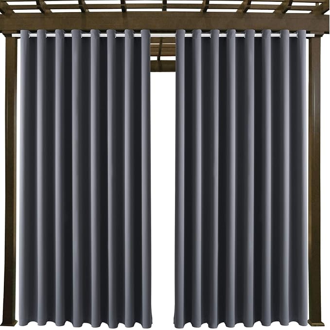 DIVA EN CAMINO DEC Outdoor Patio Curtain Waterproof Darkening Thermal Insulated - Image 8