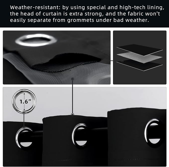 Water Proof Outside Curtains - Image 3