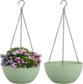 8 inch Small Hanging Planters Plant Pots by Meowell