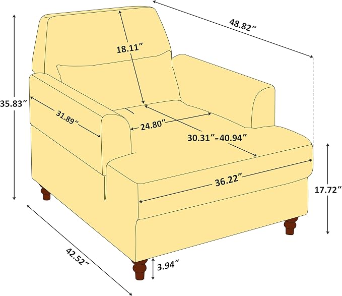 Chaise Lounge Chair Indoor - Image 2