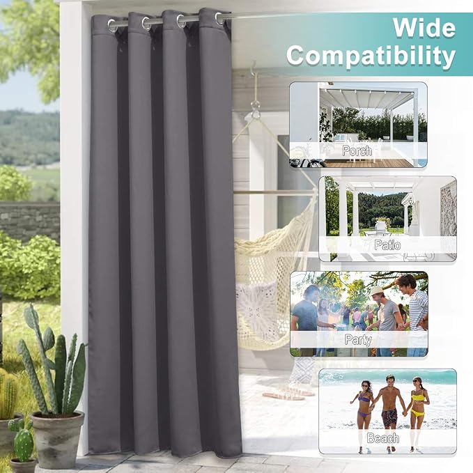NICETOWN Outdoor Curtain Divider - Image 6