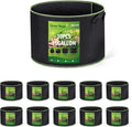Delxo 10 Gallon Grow Bags 10 Pack by Delxo