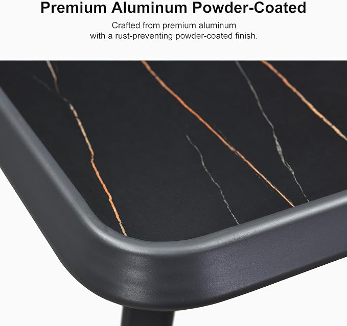 PURPLE LEAF Outdoor Patio Height Table - Image 5