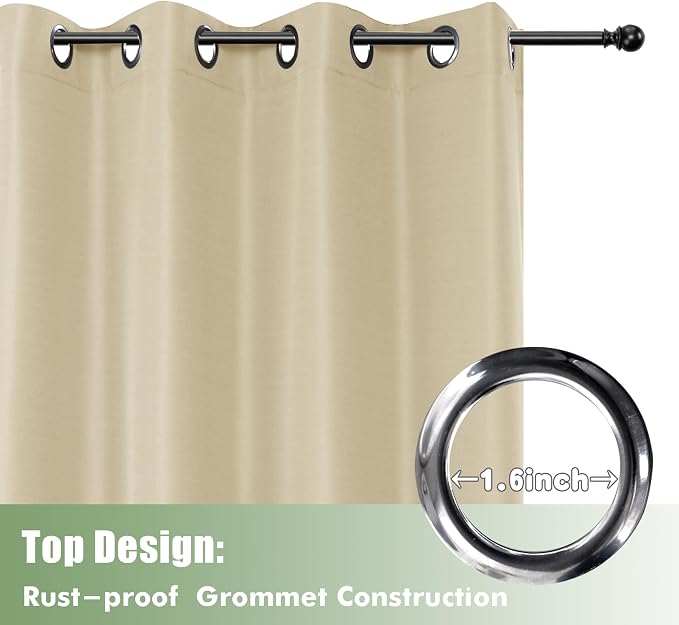 HolidayIdeas Extra Wide Outdoor Curtains - Image 4