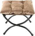15" Foldable Foot Stool Ottoman by WELL-STRONG