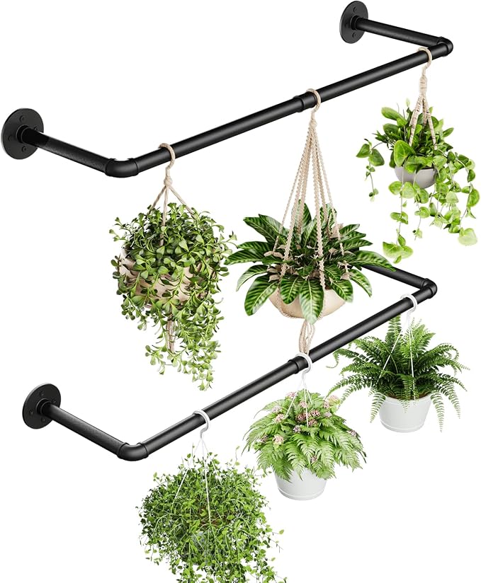 2Pc Hanging Planters for Indoor Plants Plant Hanger Indoor Hanging Plant Holder by Galood