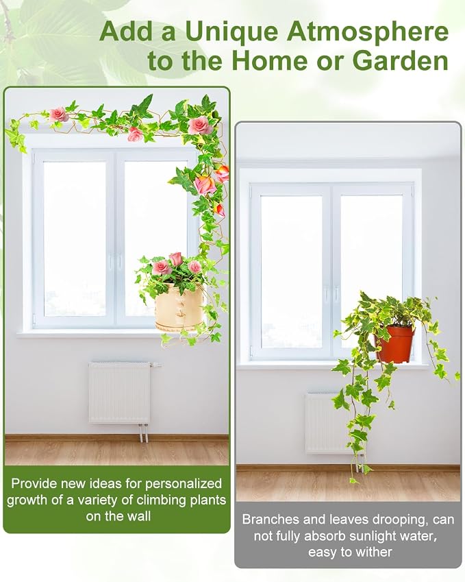 18 Pcs Chain Trellis for Climbing Plants, Potted Houseplant Accessories for Hoya - Image 4