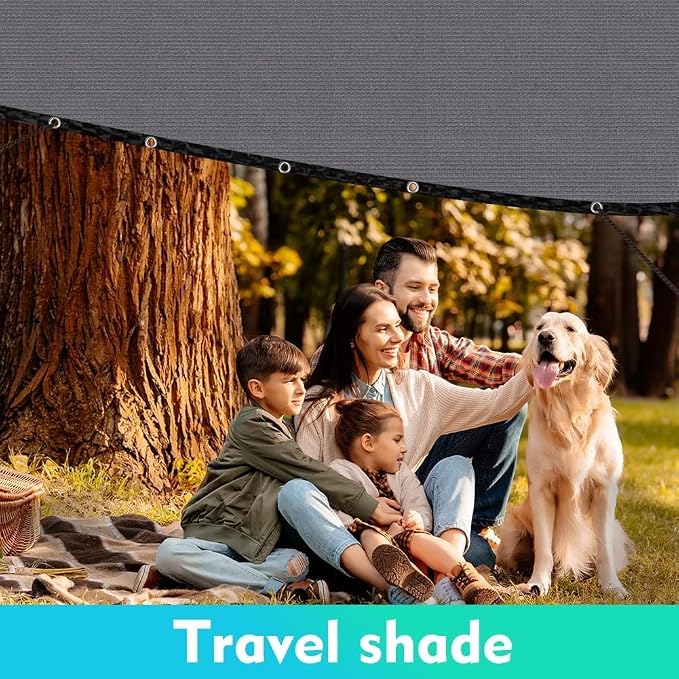 EMERIT 90% Shade Cloth Sun Shade Fabric Privacy Screen Shade Cover - Image 6