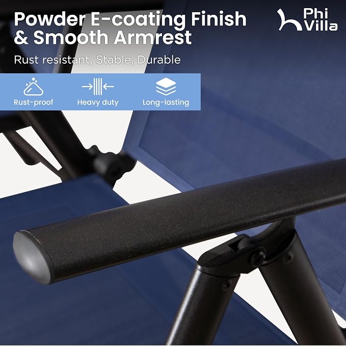 PHI VILLA Outdoor Patio Dining Set - Image 5