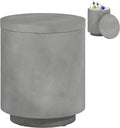 HOMCOM 2.6 Gal Outdoor Cooler Side Table, 3-in-1 Cool Coffee Table by HOMCOM