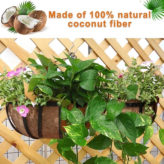 2 Pack Trough Coco Liner Fiber Replacement - Image 6