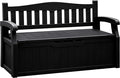 Flamaker 80 Gallon Storage Bench Outdoor Indoor, Durable All-Weather Seating by Flamaker