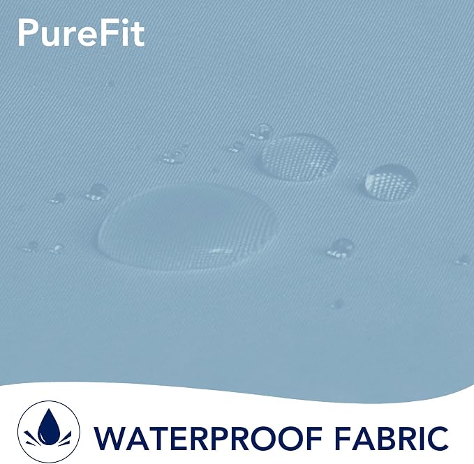 PureFit Outdoor Curtains for Patio Waterproof Weatherproof, UV and Fade - Image 2