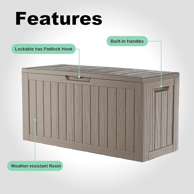 90 Gallon Outdoor Storage Box - Image 4