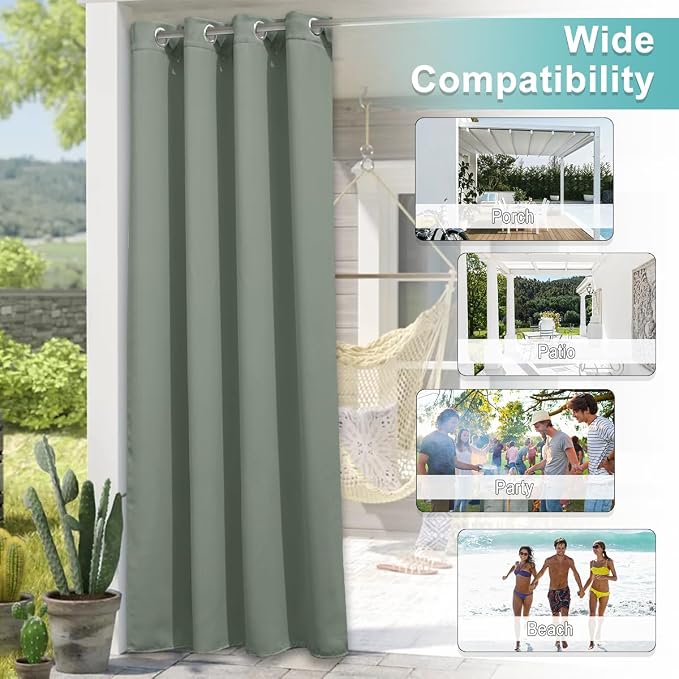 NICETOWN Blackout Indoor & Outdoor Curtain - Image 6