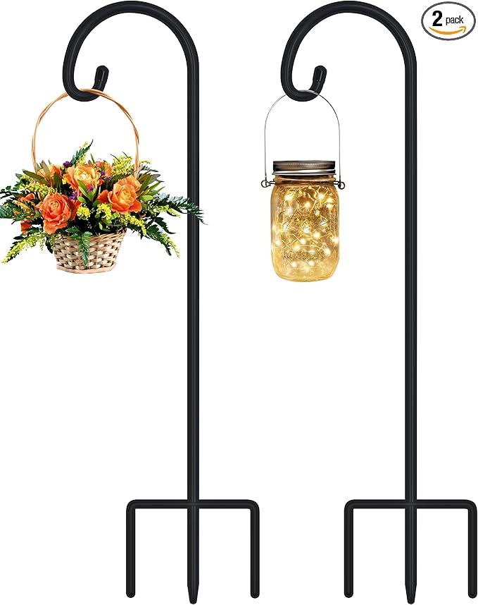 FEED GARDEN Adjustable 48 Inch Small Shepherd Hooks by FEEDGARDEN