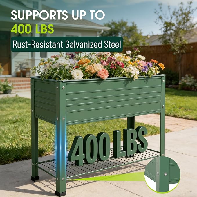 2-Pack Raised Garden Beds - Image 4