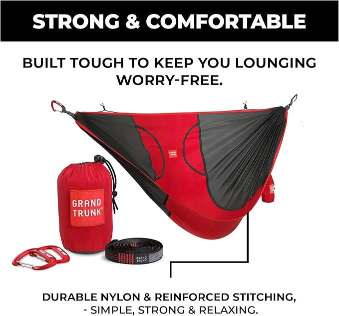 Grand Trunk ROVR Hanging Hammock Chair | Lightweight Packable Parachute Nylon - Image 3