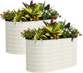 Garvee 2 Pack Galvanized Raised Garden Beds by Garvee