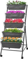GENMOUS 5 Tier Raised Garden Bed Tall 45FT Vertical Elevated Garden Planter by GenMousCo