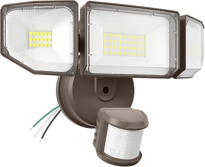 85W LED Security Lights Motion Sensor Light Outdoor, 8500LM Dusk to Dawn by Abovizo