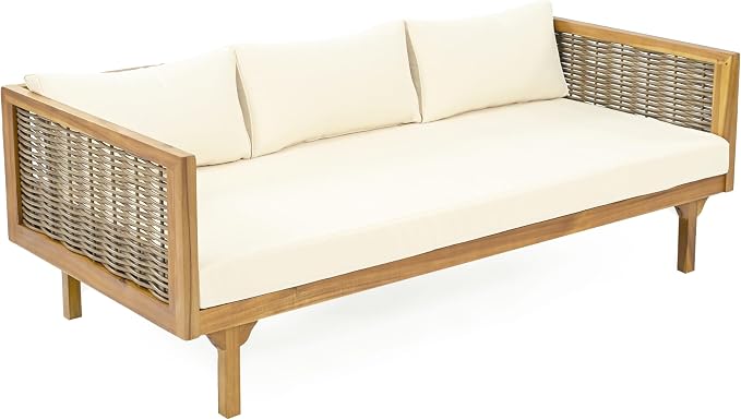 Christopher Knight Home Claremont Patio Sofa and Coffee Table Set, 2 Piece - Image 10