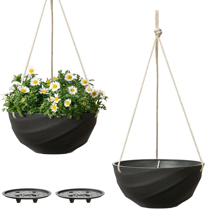 La Jolie Maison 10 Inch Hanging Planters by LaJolieMaison