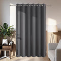 Joydeco Blackout Patio Sliding Door Curtains 90 Inches Long, Grommet Privacy by JOYDECO