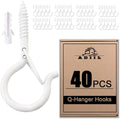 ADIIL 40 PCS Q Hanger Hooks by ADIIL