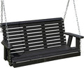 Poly Lumber Wood 4FT Porch Swing Amish Craftsmandship Made in USA HDPE by Unknown