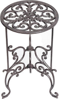 Sungmor Heavy Duty Cast Iron Potted Plant Stand, 19.3-Inch 1 Tier Metal Planter by Sungmor