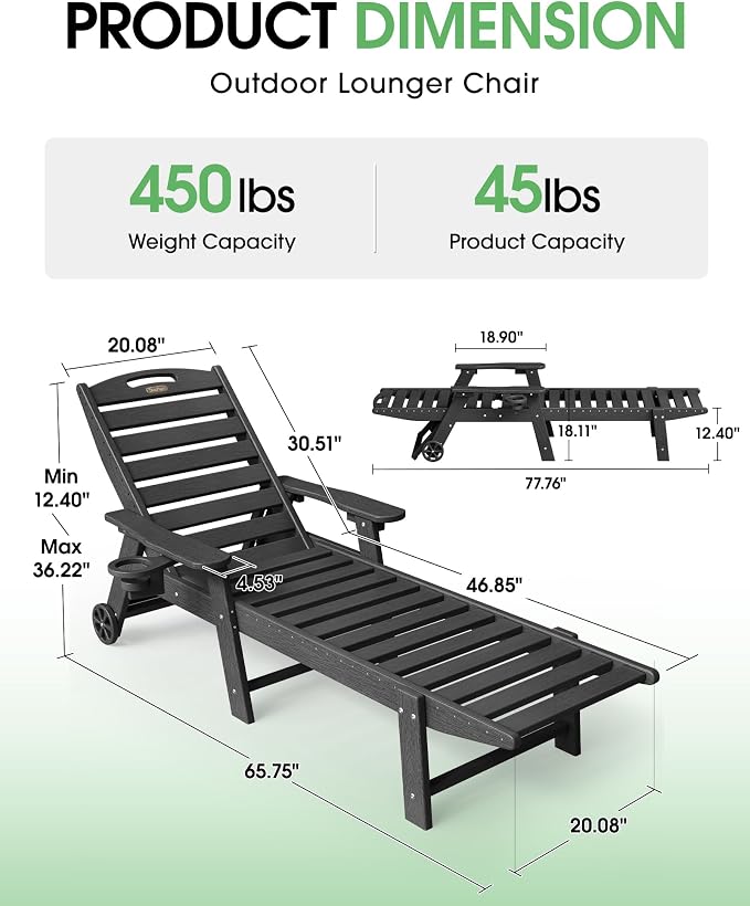 Lounge Chair Outdoor Set of 4 - Image 2