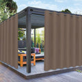PureFit Outdoor Curtains for Patio Waterproof Weatherproof, UV and Fade by PureFit