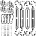 Sun Shade Sail Hardware Kit 6 Inch by HYASIA