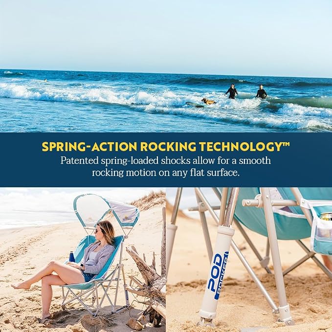 GCI Outdoor Waterside Pod Rocker Outdoor Rocking Chair - Image 4