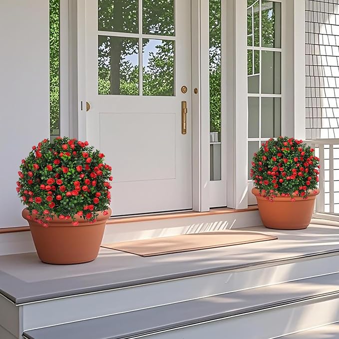 Artificial Boxwood Topiary Tree - Image 4