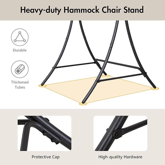 ANOW Macrame Hammock Chair - Image 4