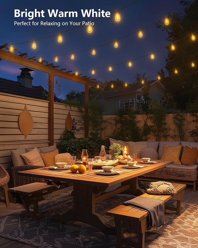 Brightown 151FT Solar String Lights Outdoor Waterproof - Image 7