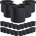 GROWTNT 10 Gallon Grow Bags 24 Pack, 10 Gallon Fabric Pots, Garden Bags to Grow by GROWTNTLLC