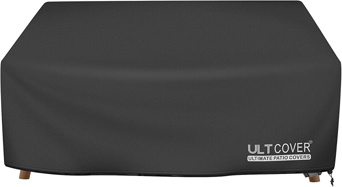 ULTCOVER Waterproof Outdoor Deep Seat Sofa Bench Cover 104W x 40D x 35H inch by ULTCOVER