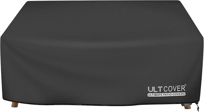 ULTCOVER Waterproof Outdoor Deep Seat Sofa Bench Cover 62W x 40D x 35H inch by ULTCOVER