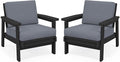SERWALL HDPE Outdoor Couch Set of 2 by SERWALL