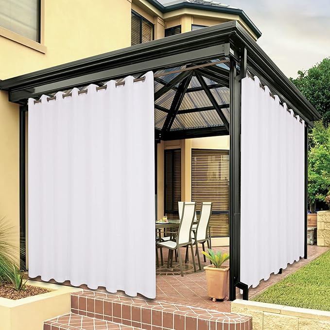 BONZER Waterproof Indoor/Outdoor Curtains by Bonzer