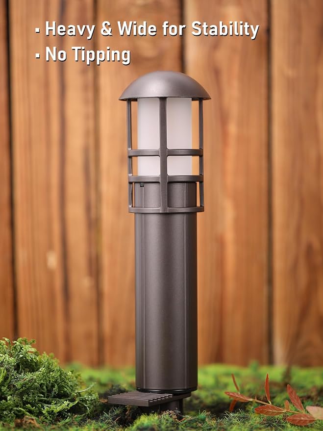 LEONLITE LED Low Voltage Landscape Pathway Lights, 3W 12V AC/DC Path Lighting - Image 5