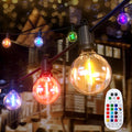Brightown RGBW Outdoor String Lights, 58FT LED Patio Lights by Brightown