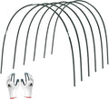 Gardzen Garden Hoops for Raised Beds Greenhouse Hoops, DIY Kit for Row Cover by Gardzen