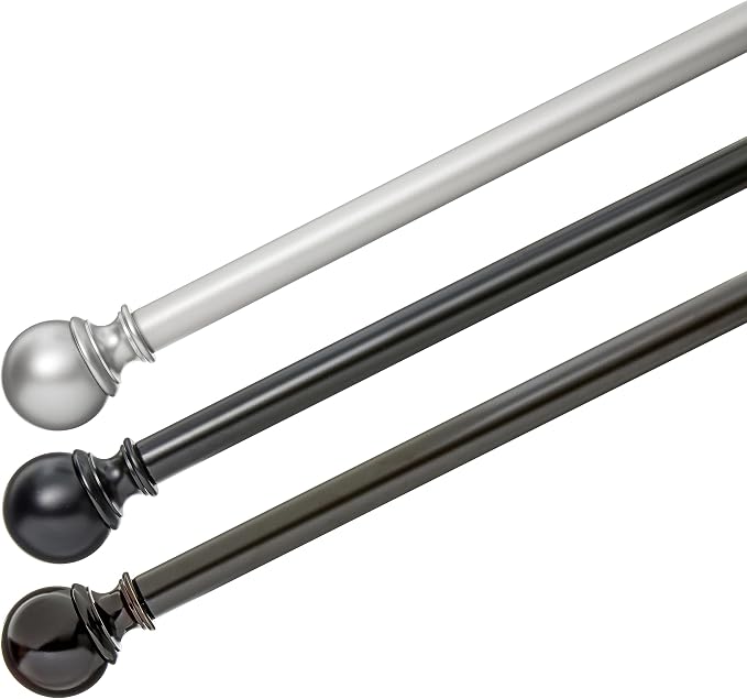 Amazon Basics Easy Installation Adjustable Curtain Rod - Image 6