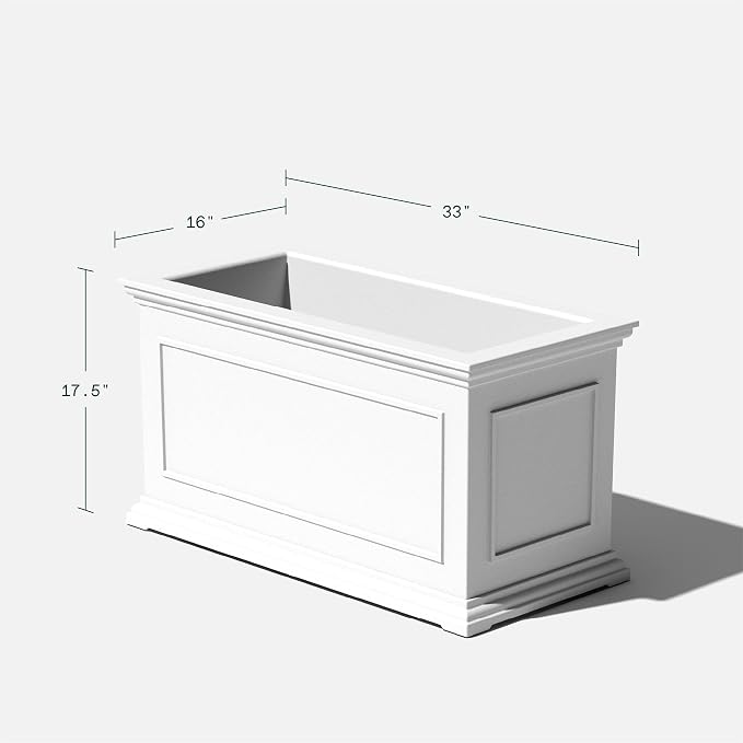 Veradek Brixton Series Long Plastic Planter - Image 2