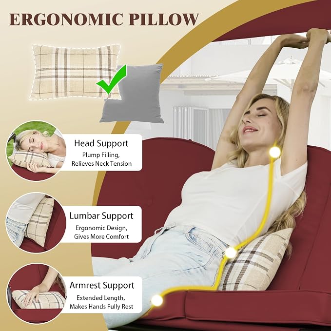 Upgrade 180° Convertible Outdoor Swing - Image 3