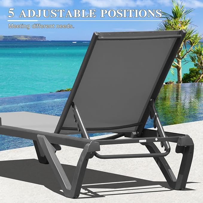 Domi Pool Lounge Chairs Set of 2 - Image 5